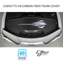 Corvette Logo C8 Carbon Fiber Trunk Cover