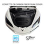 Corvette Carbon Black Stingray Logo Carbon Fiber Frunk Cover Officially Licensed