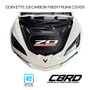 Corvette 70th Anniversary Official Logo Carbon Fiber Frunk Cover
