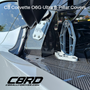 C8RallyDriver C8 Corvette O6G-Ultra Carbon Fiber B-Pillar Covers with Custom Access Covers on Horse Power Obsessed YouTube Z06 Corvette for all Corvette C8 Coupes including Stingray, Z51, Z06, ERay, and ZR1. Image 4