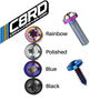 C8RD Titanium Fastener Kit options for C8 Corvette 70th Anniversary Access Covers