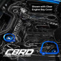 C8RallyDriver C8 Corvette HTC Fast Access Covers are the perfect gift or custom accessory for the Corvette Stingray, Z51, Z06, ZR1, ERay, Grand Sport owner.  Available in anodized red, blue, black and clear silver surface finishes for all hard top convertible C8 Corvettes. Clear acrylic window allows viewing of custom fluid caps and engine bay upgrades. Anodized blue install.