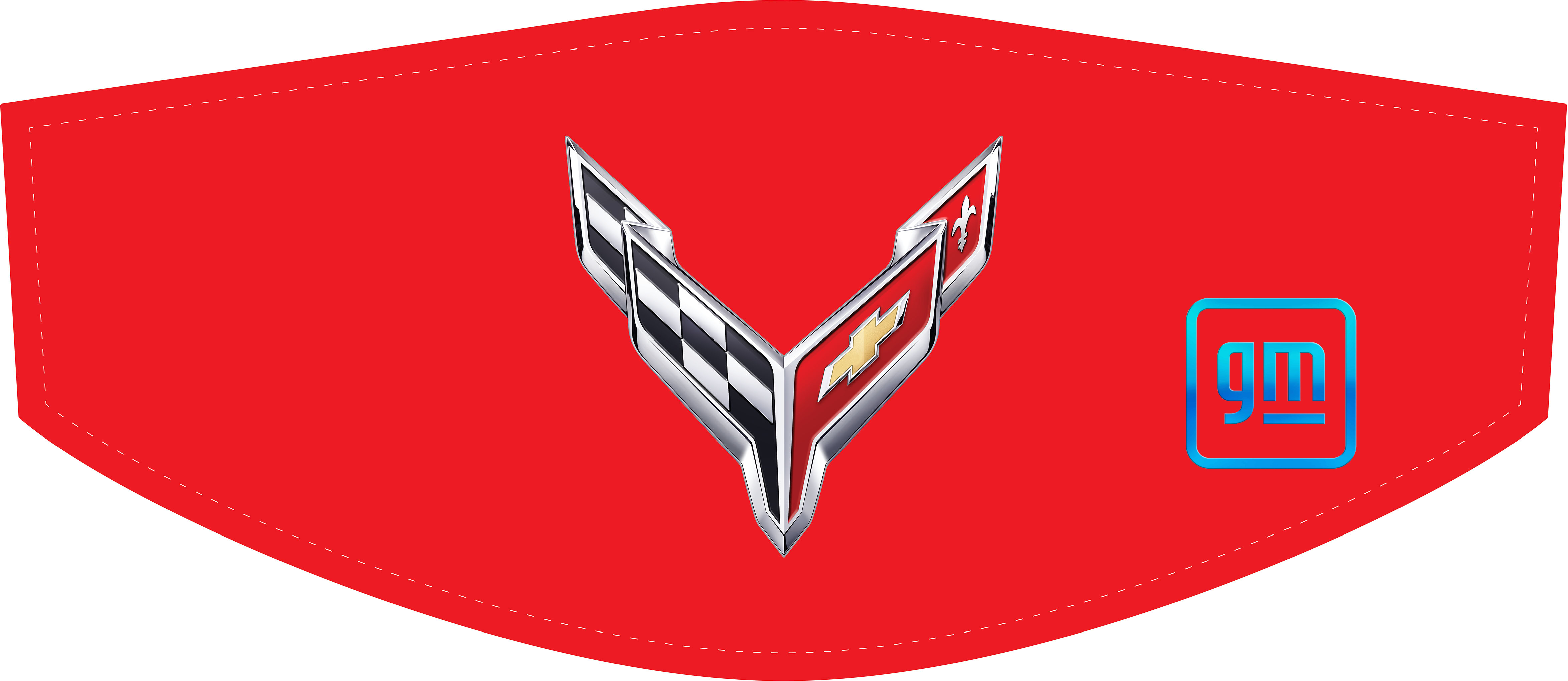 C8 Corvette Trunk Cover Chevrolet Licensed Flag Chevron