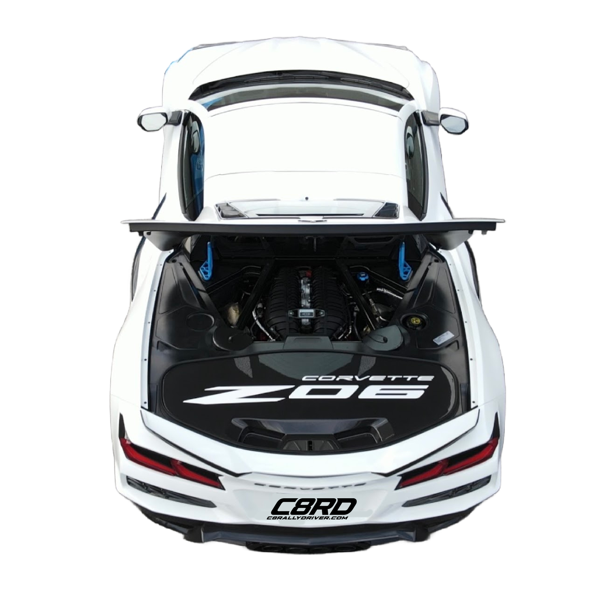 Corvette Z06 with Carbon Fiber Trunk Cover