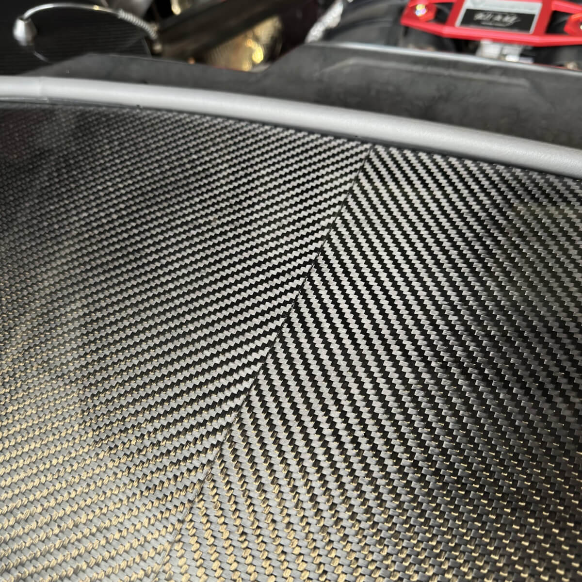 C8 Corvette Carbon Fiber Trunk Cover