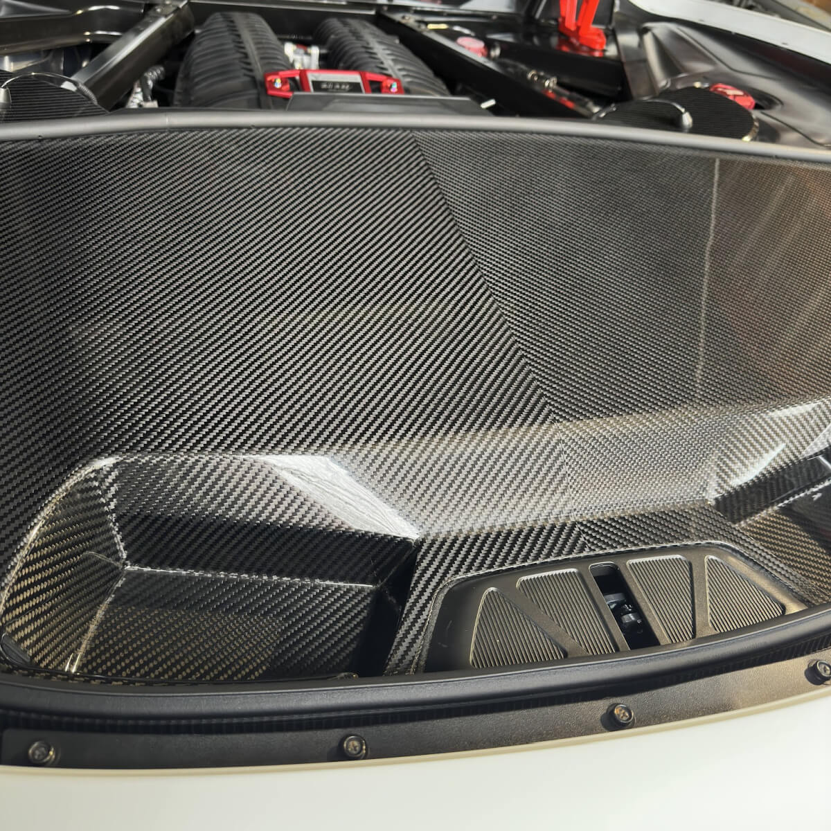 C8 Corvette Carbon Fiber Trunk Cover