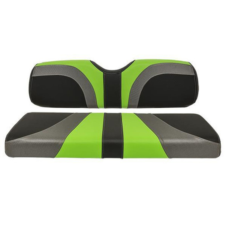 Blade Rear Seat Assembly, G150, Cfblk, Charcoal, Lime Green