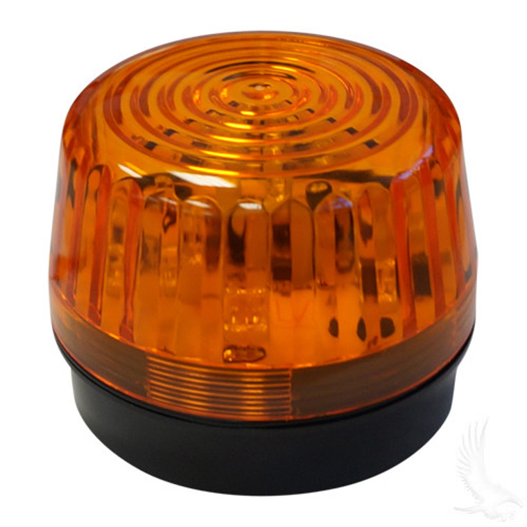 Strobe Light, Amber, LED 12-24VDC