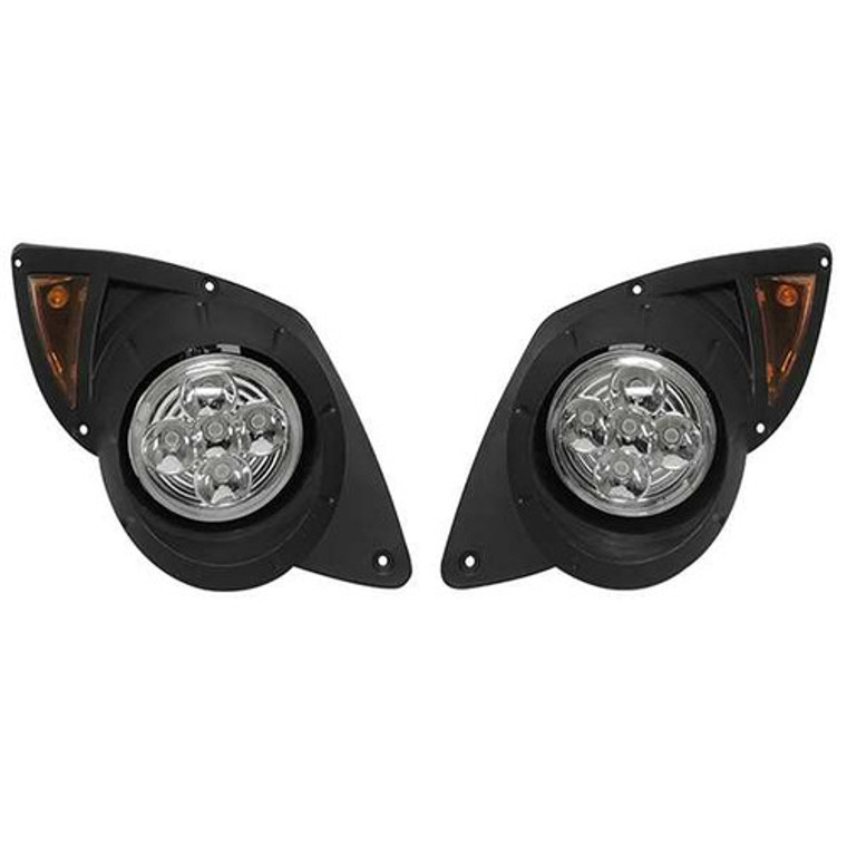 Super Bright LED Factory Style Headlights with Bezels, Yamaha Drive