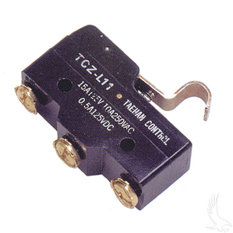 Micro Switch, 3 Terminal, E-Z-Go Marathon Electric 89-94 w/ Solid State Controller
