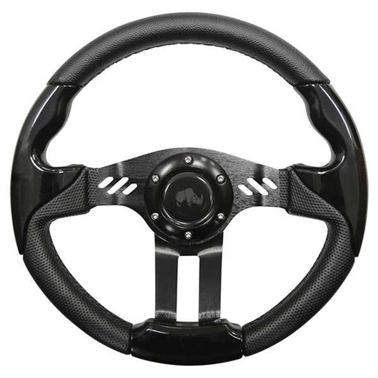 Rhox Aviator 5 Steering Wheel with Black Spokes