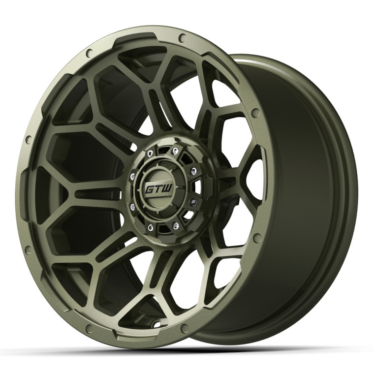 14x7 GTW® Bravo Wheel (Matte Recon Green)
