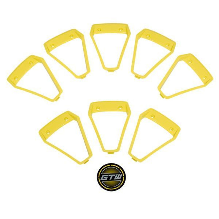 GTW® Yellow Wheel Inserts for 14x7 Nemesis Wheel