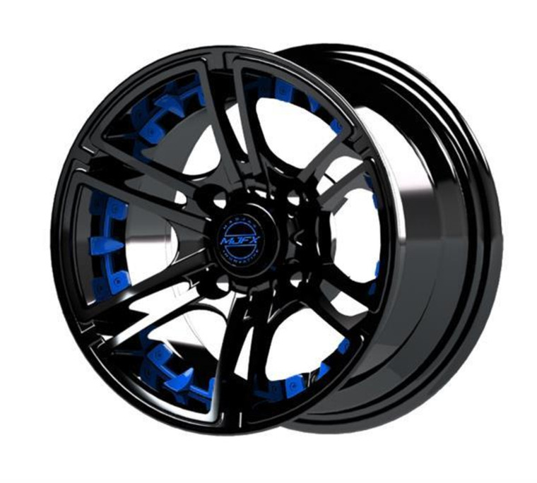 MadJax® Blue Wheel Inserts for 14x7 Mirage Wheel