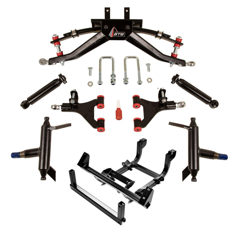 4” GTW Double A-Arm Lift Kit for Yamaha Drive2 Gas with Independent Rear Suspension
