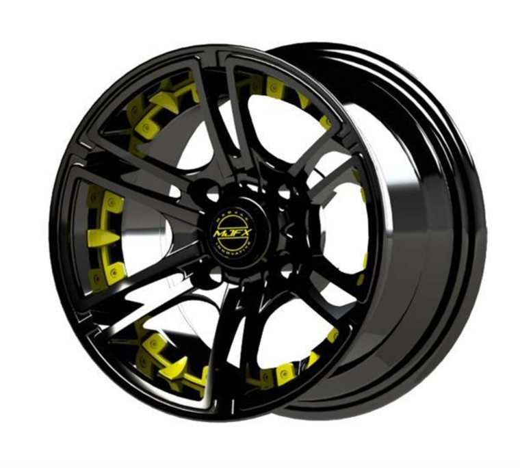 MadJax® Yellow Wheel Inserts for 10x7 Mirage Wheel
