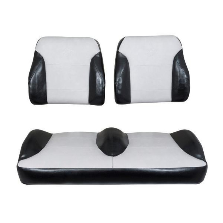 E-Z-GO RXV Black/Silver Suite Seats (Years 2008-2015)