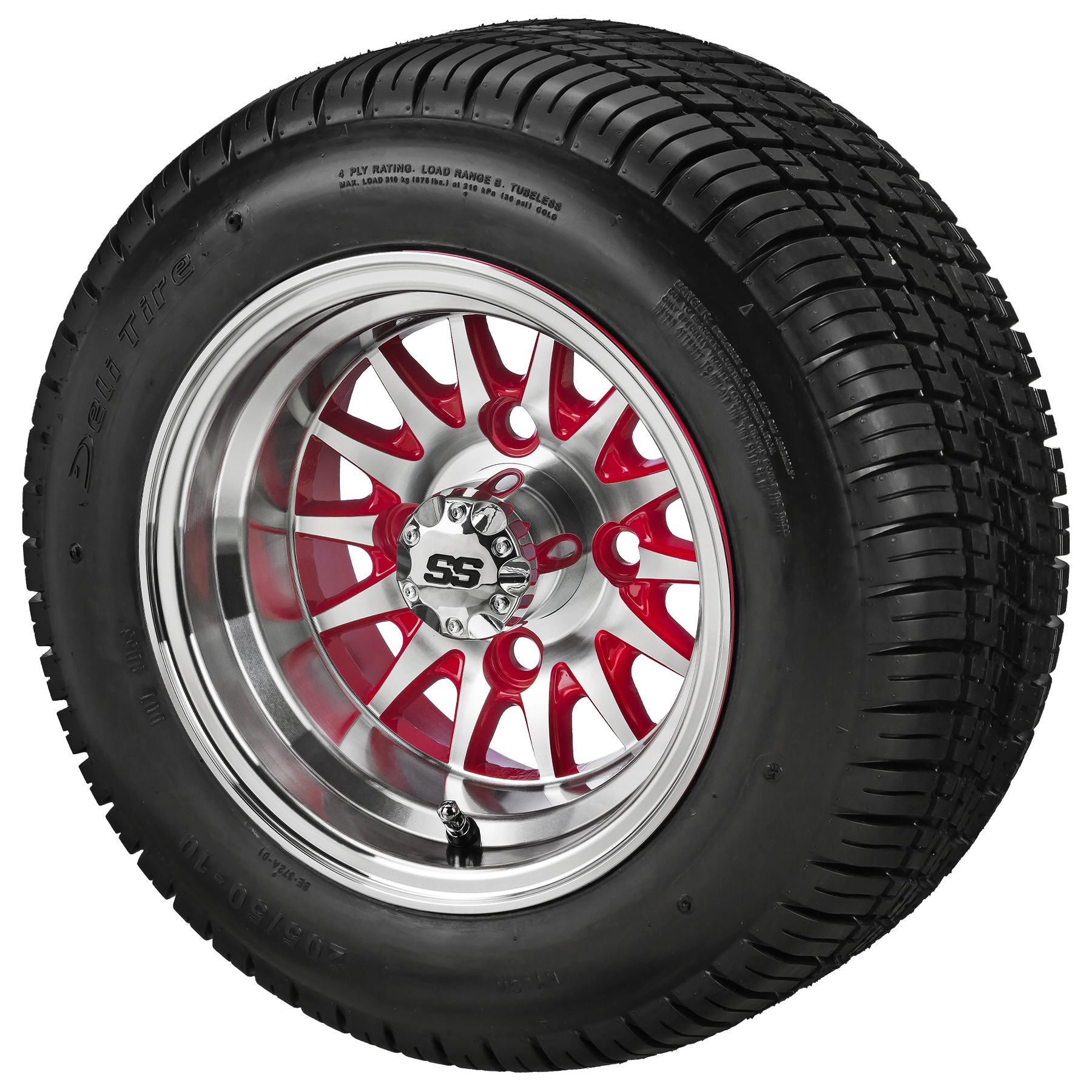 10" Wheels with Street Tires