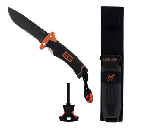 Authorized Gerber Bear Grylls Folding Sheath Pocket Camping