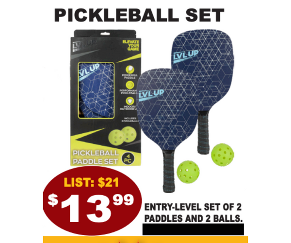 LVL UP Pickleball set