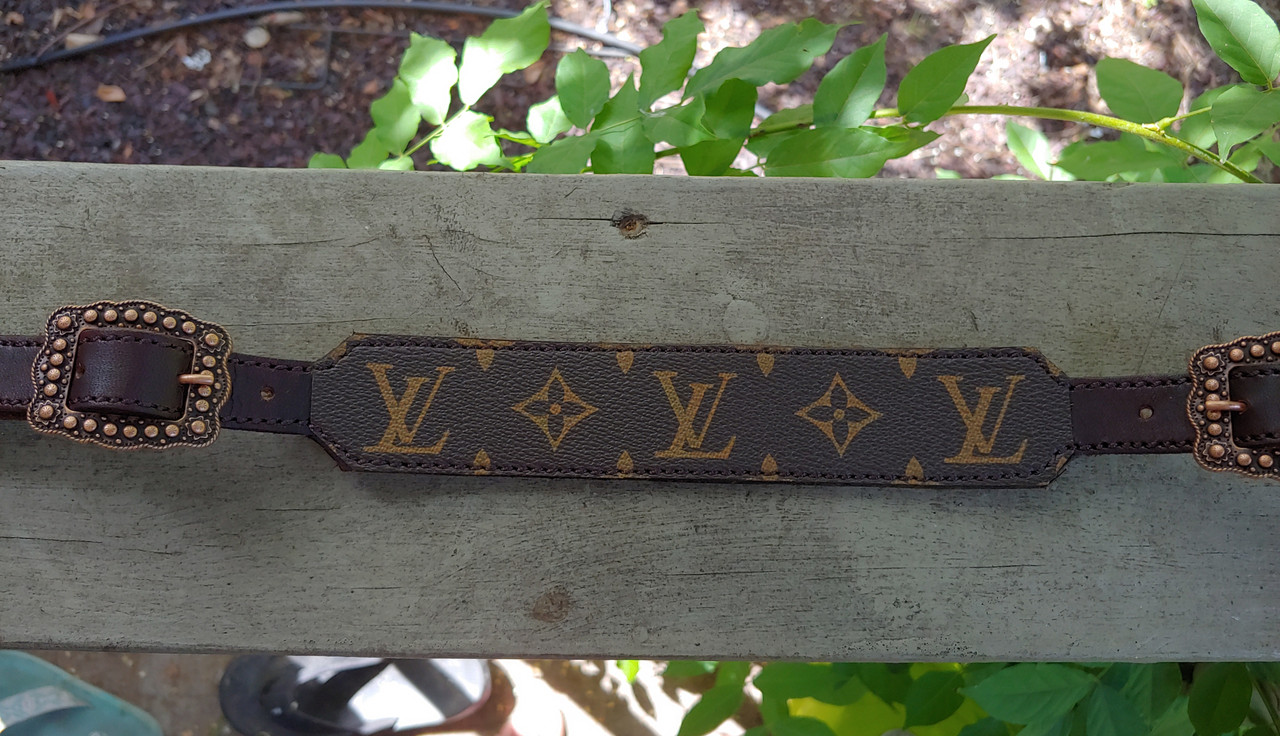 LV print Louis Vuitton wither strap