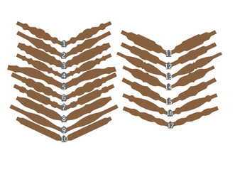 Breastcollar BLANKS (optional straps)