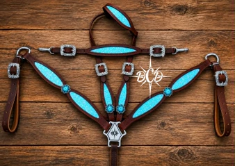 Aqua Glitter Tack Set