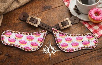 Copper Spot Donut Spur Strap*