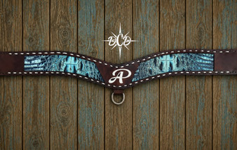 Buckstitch Tripping Collar with Inlay