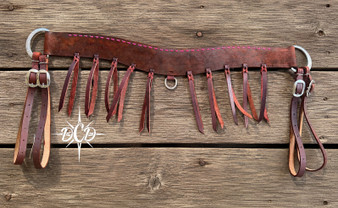 Roughout Tripping Collar with Buckstitch and Tassels