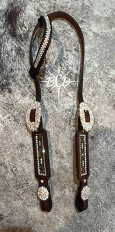 Fashion Print Bling Headstall***