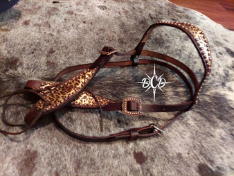 Cheetah Headstall ***