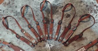 Award Etched Headstall Min order 4***