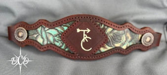 Rose Hide Noseband***