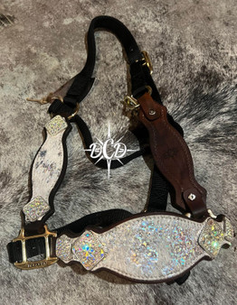 Custom Made Louis Vuitton LV Print Bronc Nose Halter