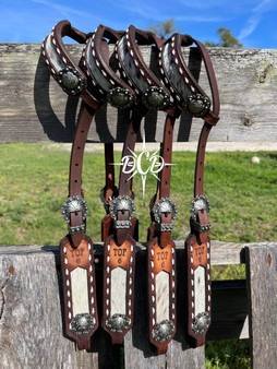 Award Brand Faded Cowhide Headstall Min order 4***