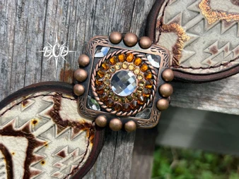 Copper Bronze Aztec Breastcollar ONLY