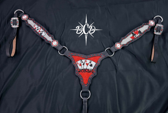 Full Crystal Joker Breastcollar Only