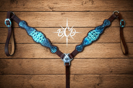 Simple Caribbean Hornback Breastcollar only
