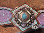 Lavender and Mint Turquoise Breastcollar*