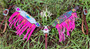 Neon fringe PONY Breastcollar ***