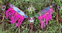 Neon fringe PONY Breastcollar ***