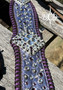 Lavender and Amethyst Breastcollar only