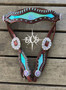 Pandora whip stitch Browband Headstall