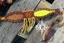 Neon Yellow and Orange Tack Set
