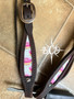 Pink Donut Browband Headstall
