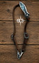 Fancy Teal Ear Quick change one ear Headstall***