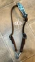 Fancy Teal Ear Quick change one ear Headstall***