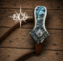 Fancy Teal Ear Quick change one ear Headstall***