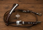 Quick change Dipped Browband Cowhide Headstall